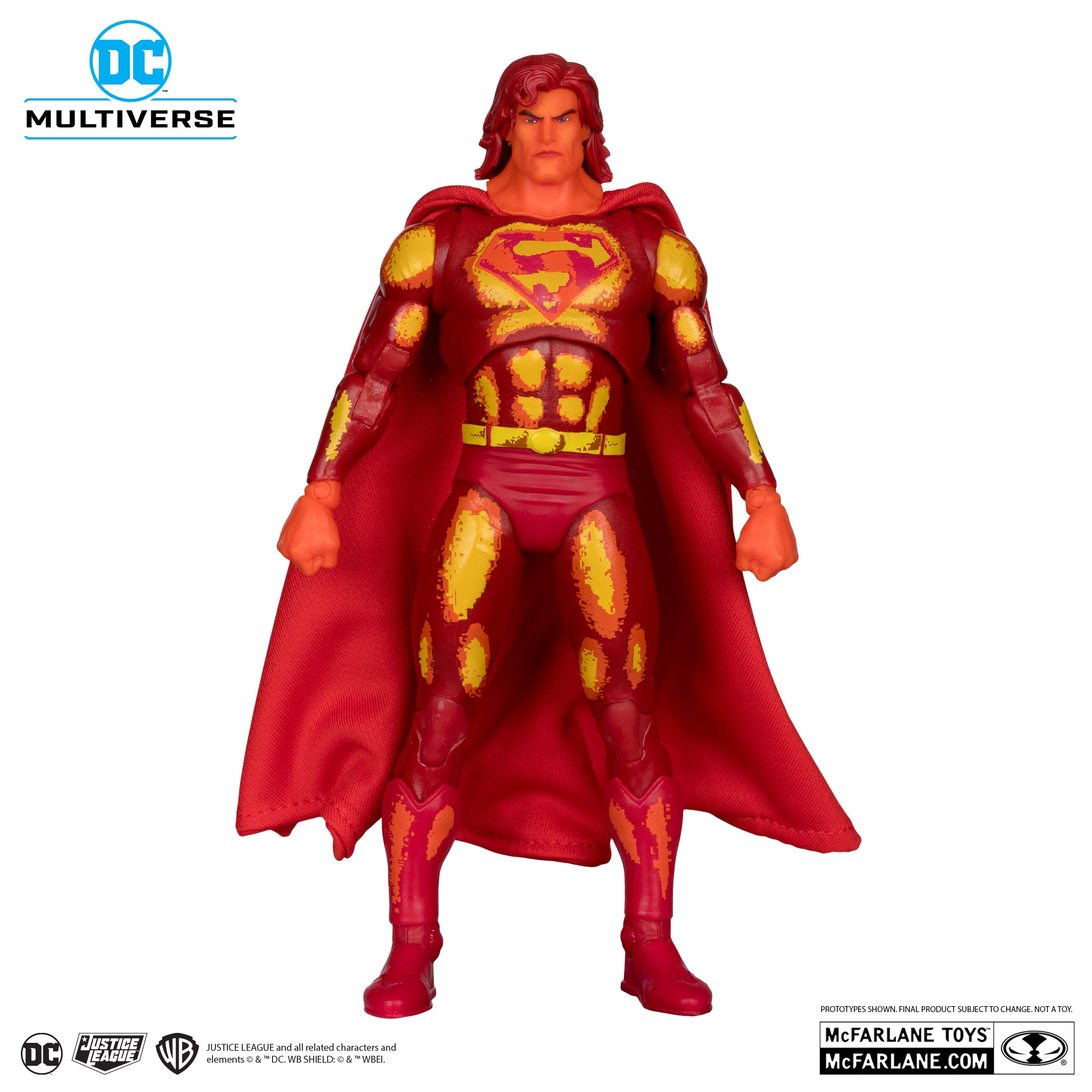DC Multiverse Build-A Action Figures 18 cm Wave 14: Justice League Task Force (BAF: Darkseid) Superman Platinum